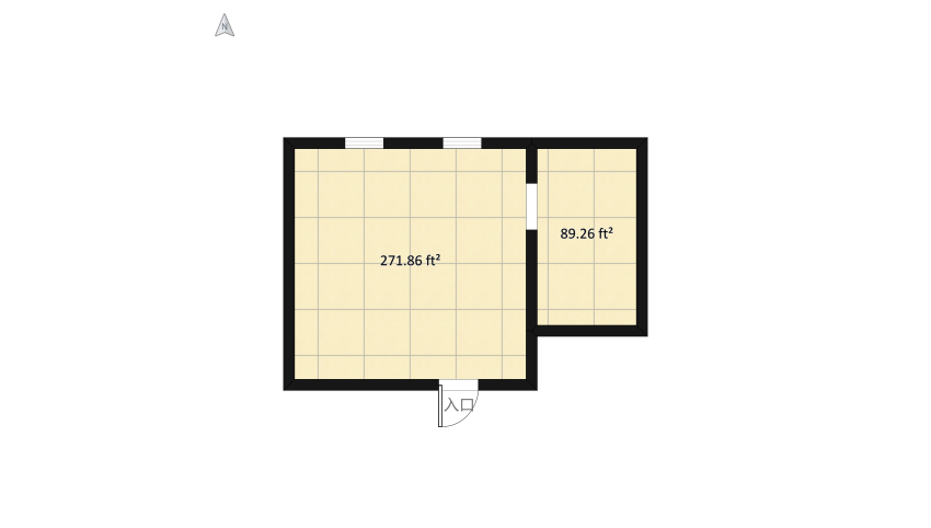My first project on web floor plan 37.52