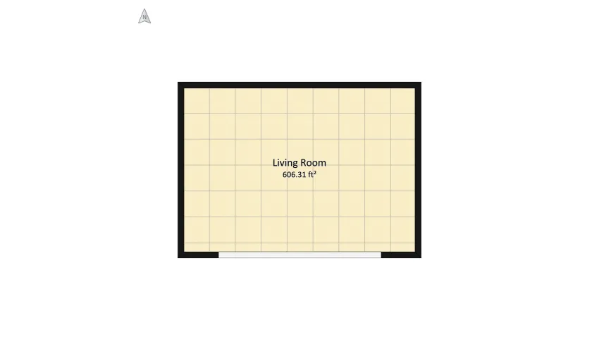 50's era livingroom floor plan 60.05