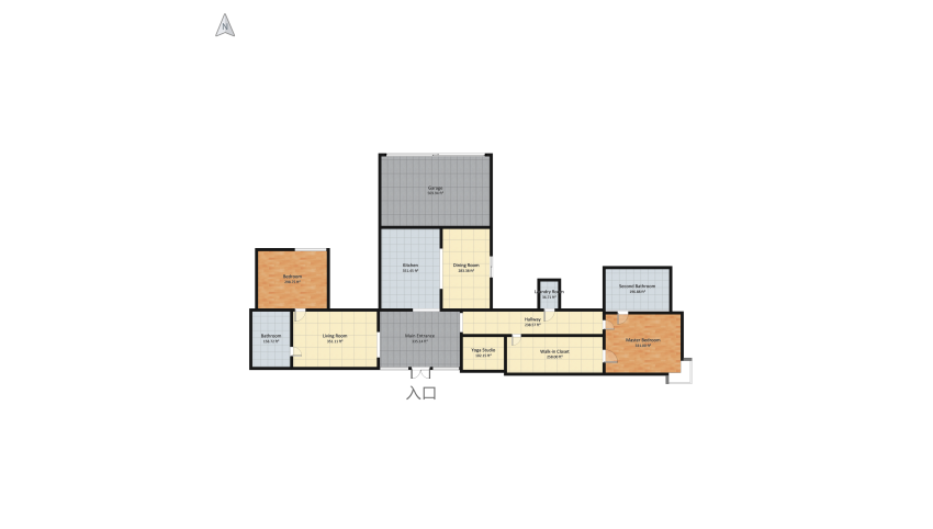 Dream House floor plan 358.27