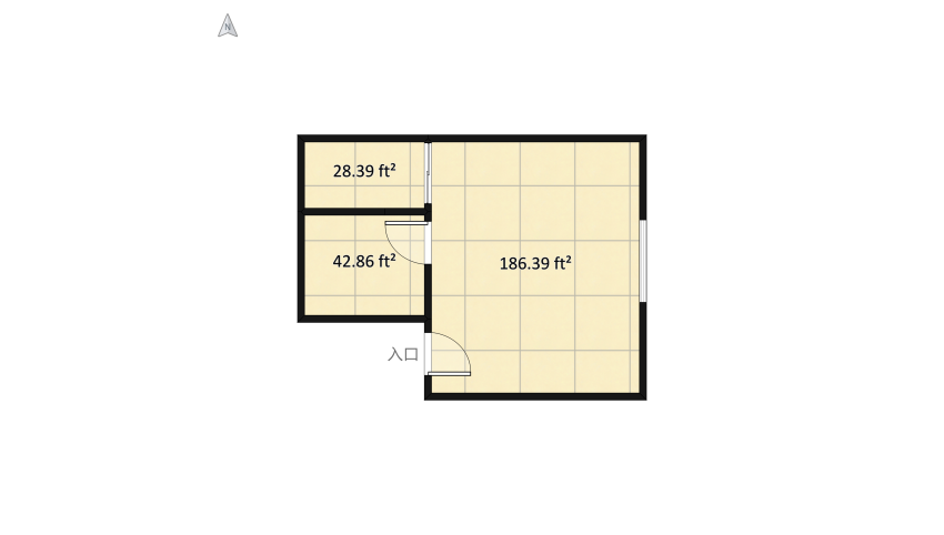 Bedroom Reno floor plan 25.99