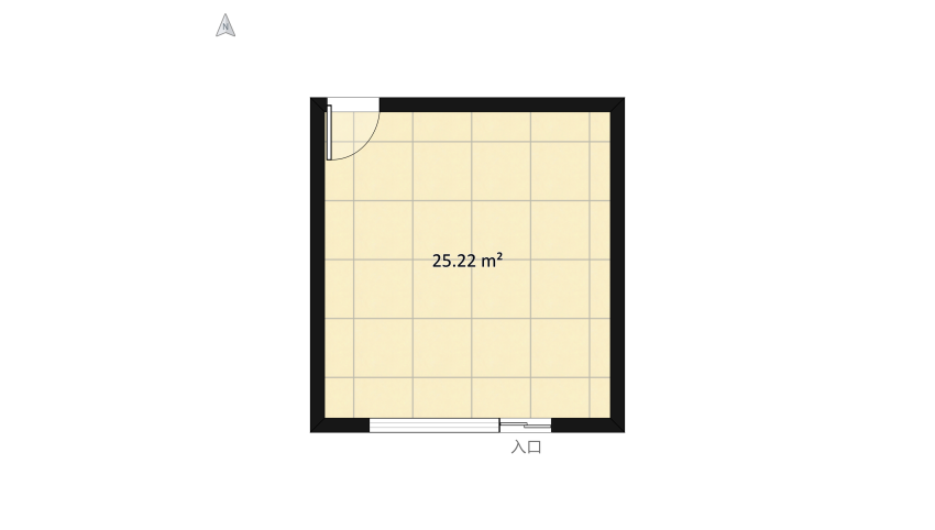 Small living room with kitchen floor plan 27.69