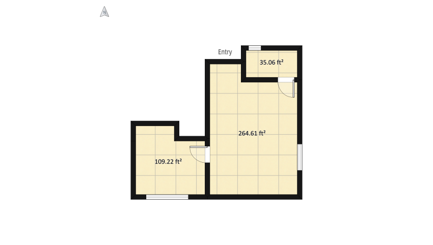 apartamento floor plan 43.23