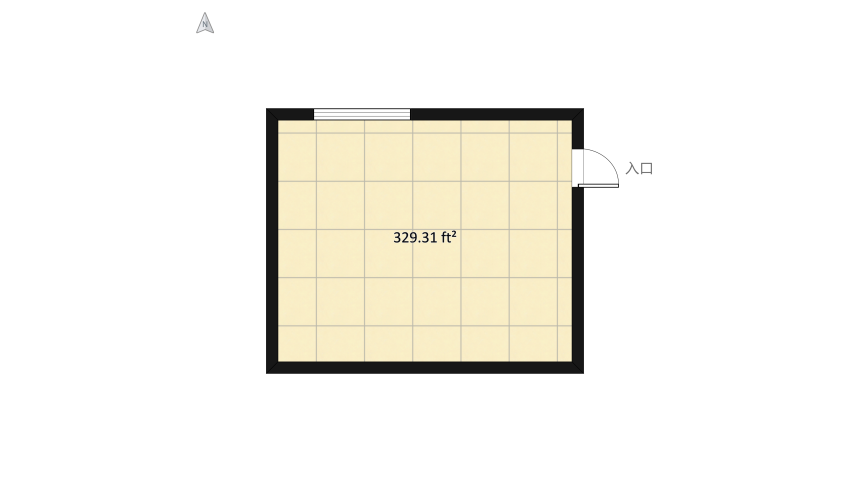 Creative Design Bedroom floor plan 33.32