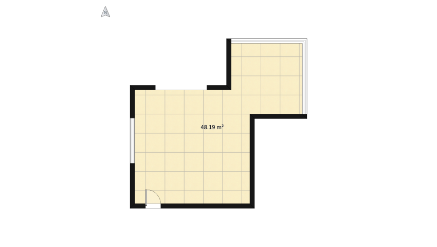 livingroom and winter garden floor plan 52.36
