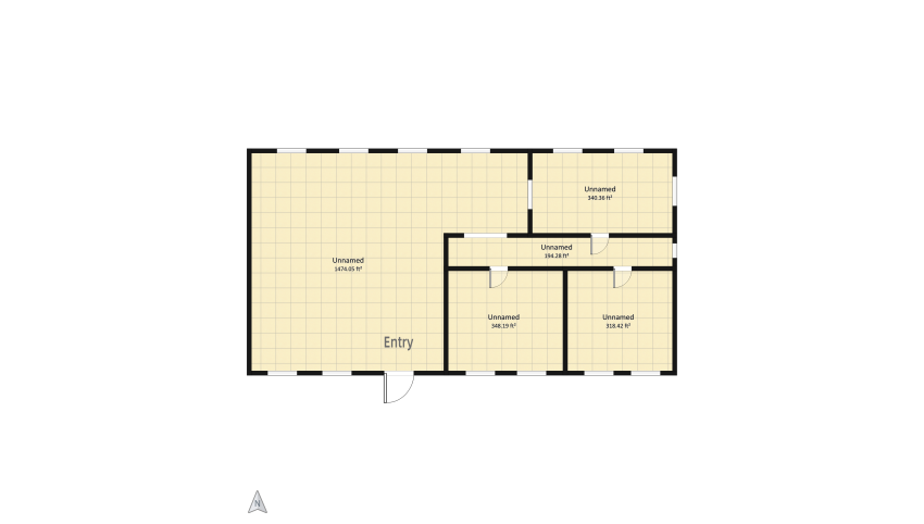 Appartement style scandinave floor plan 248.55