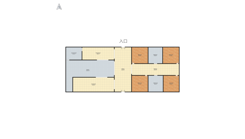 Dream House floor plan 3046.97
