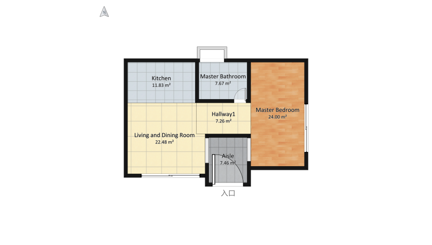 apartmnt floor plan 89.24