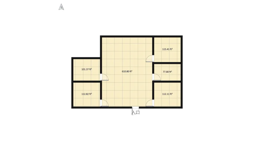 Apartment complex floor plan 116.51
