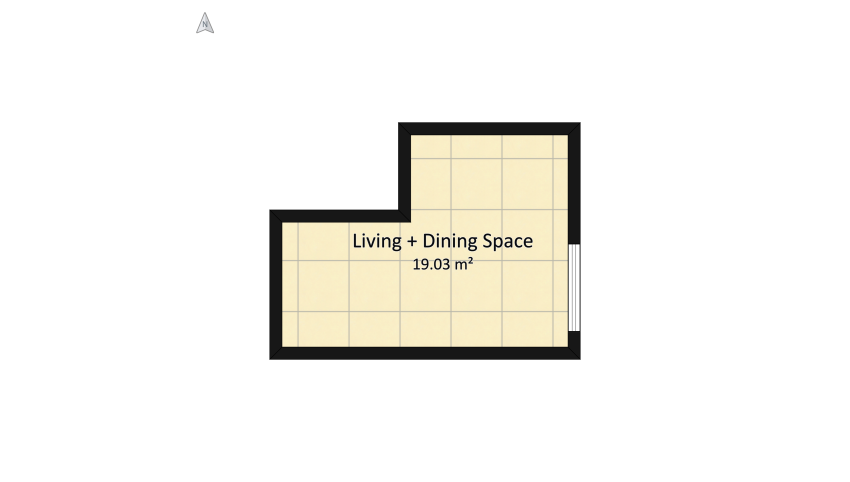 Light and Elegant Lounge floor plan 21.43