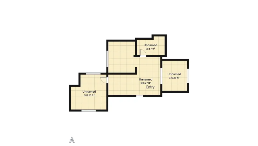 small home floor plan 72.87