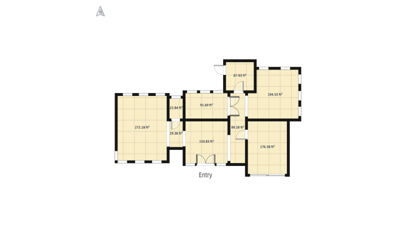 Gray House floor plan 252.31