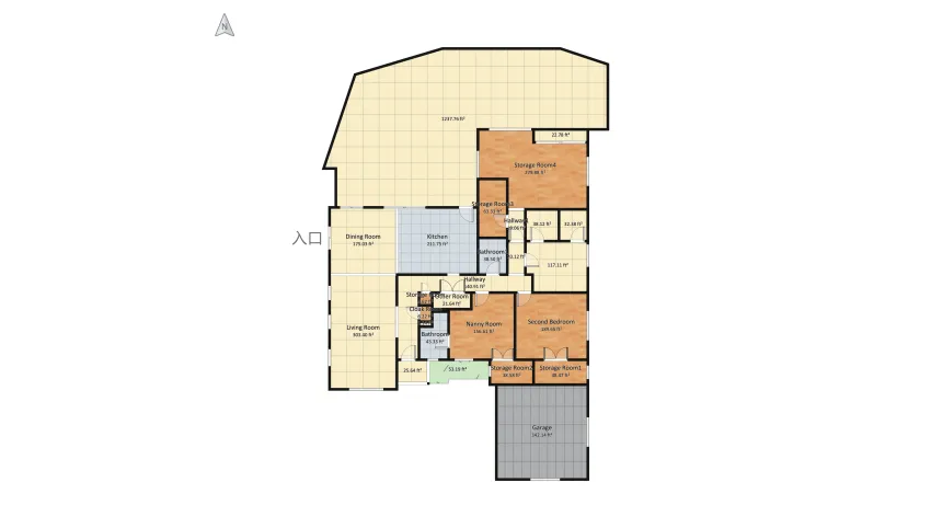 Copy of Ocean View House minimum +1 bed and bath floor plan 362.58
