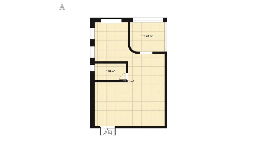 #EmptyRoomContest floor plan 102.6