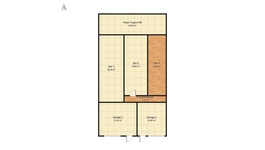Mi casa - Solo base floor plan 186.36