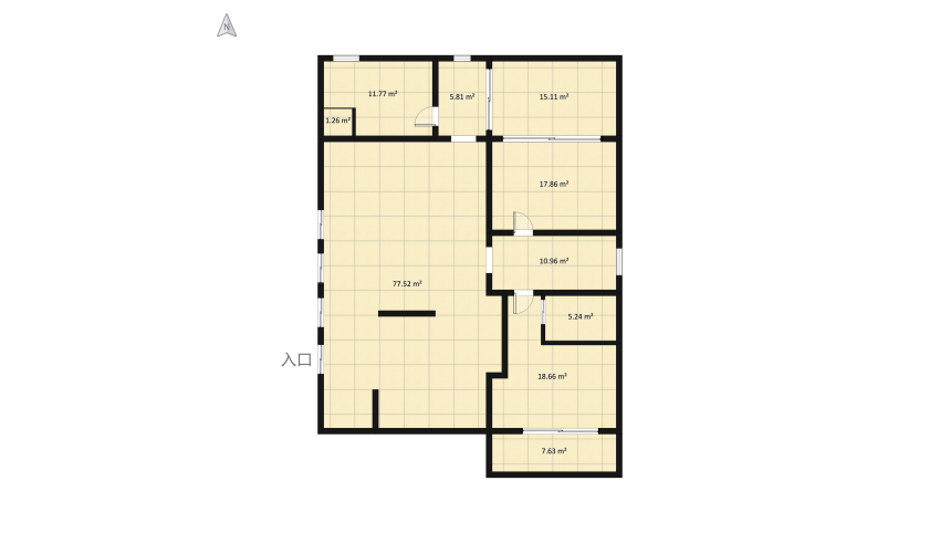 ApartmentinChicago floor plan 190.9