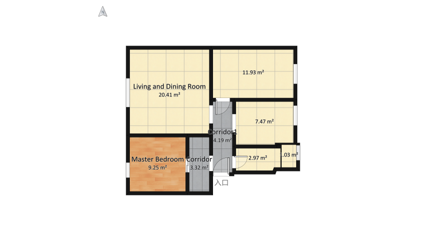 mkCopy of 【System Auto-save】Untitled floor plan 69.16