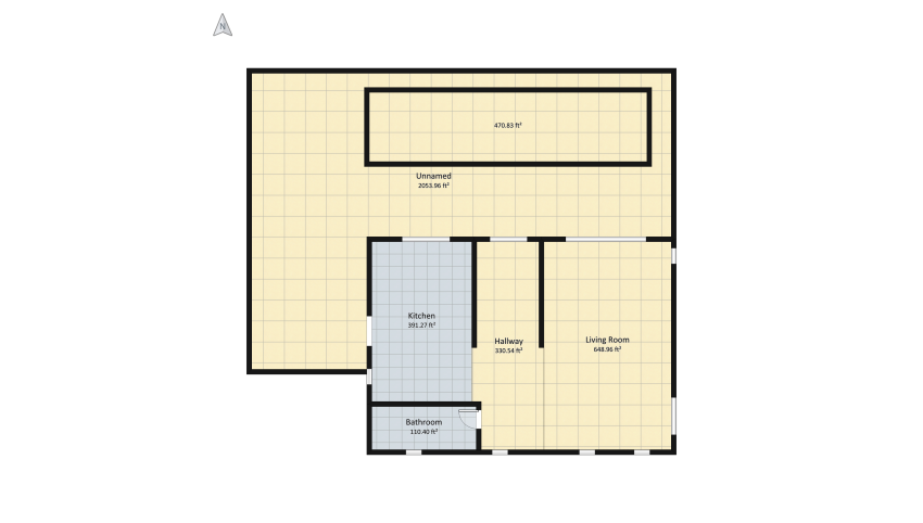 three floor plan 542.12