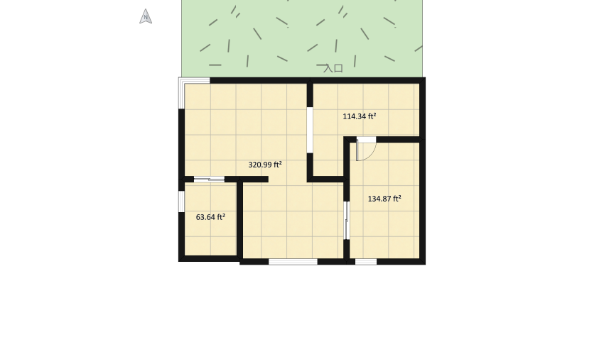 casa a due piani floor plan 246