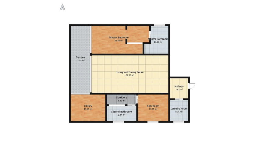 Jupiter Residence floor plan 223.87