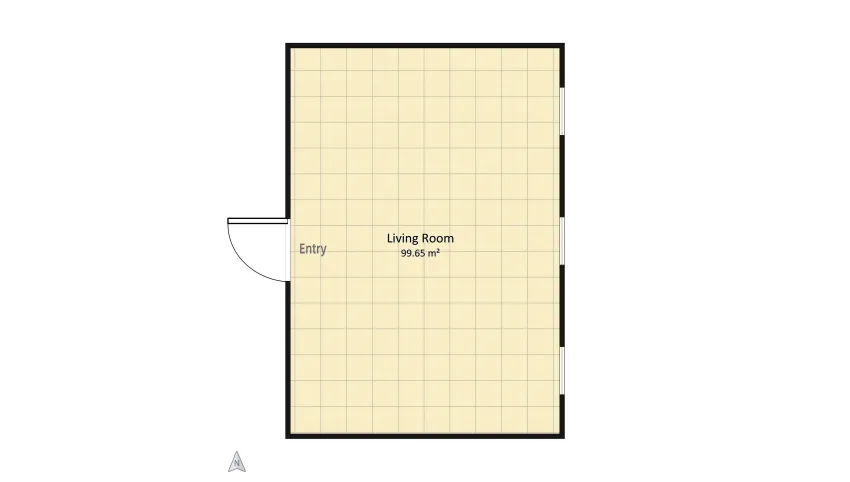 Bridgerton Morning Room floor plan 99.66
