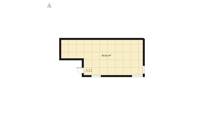 living room+kitchen floor plan 45.29