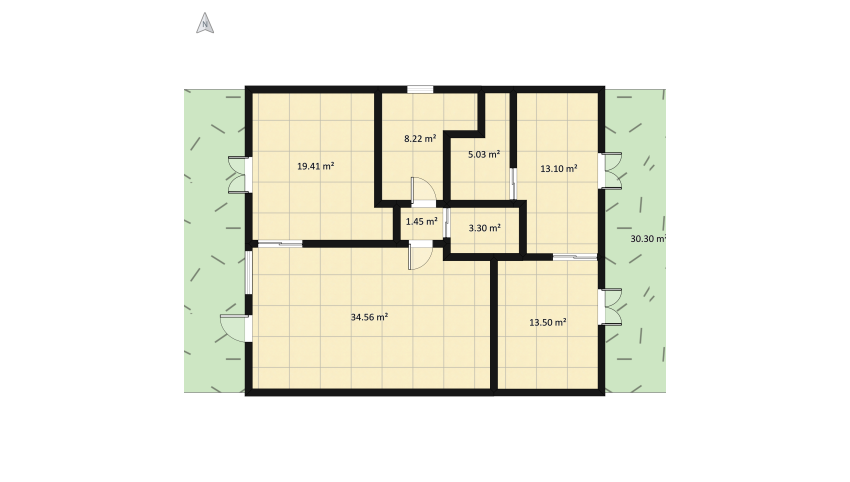 Soluzione 5 Casa di Daniele floor plan 342.58