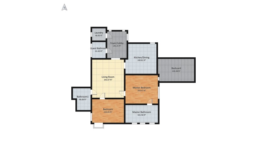 Small House for Four floor plan 187.26