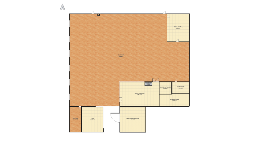 v2_Southmost New Layout floor plan 1303.88