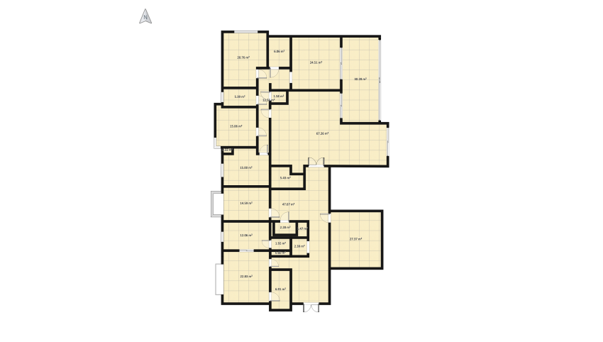 casa floor plan 388.66