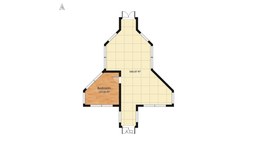#ChristmasRoomContest Cozy Christmas Design floor plan 69.4