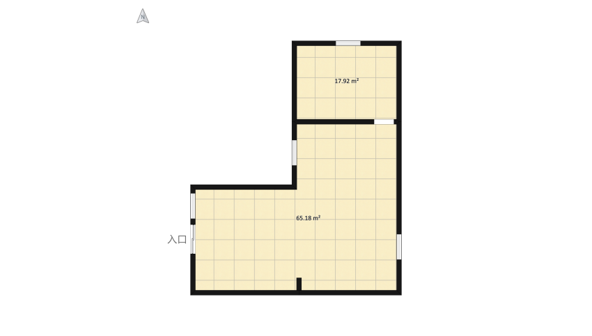St. Valentin - Date room floor plan 89.78