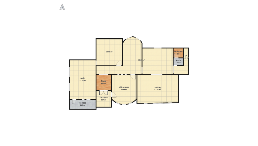 Copy of unnamed villa floor plan 239.7