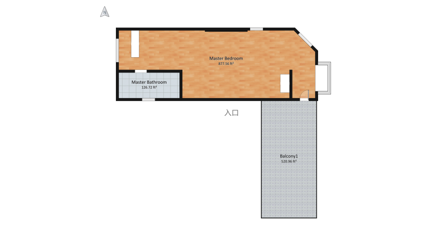 JB'sHouse floor plan 522.75