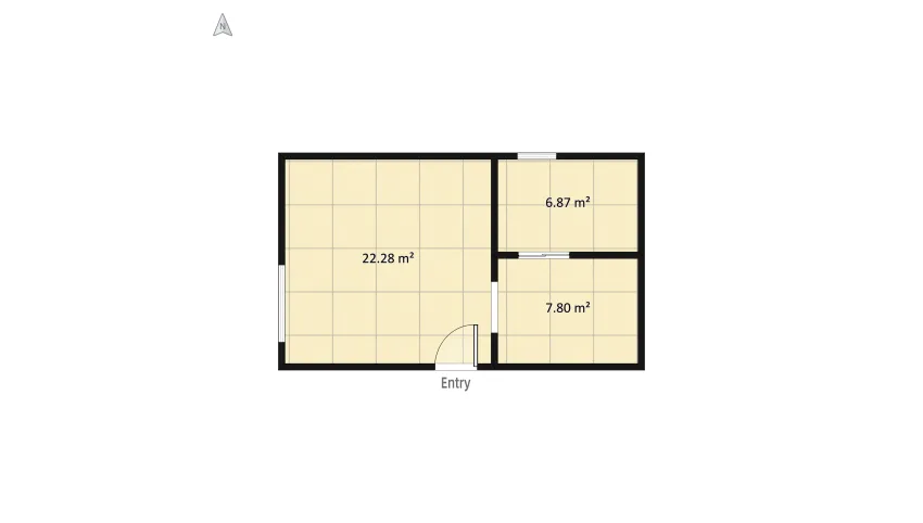 bedroom for women/contemporarystyle/withbathroomdressingroom floor plan 40.09