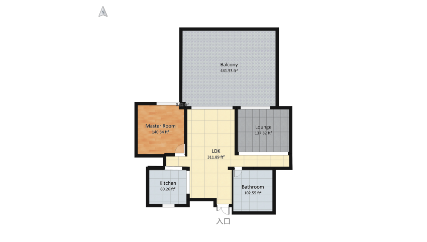 my dream h floor plan 126.22