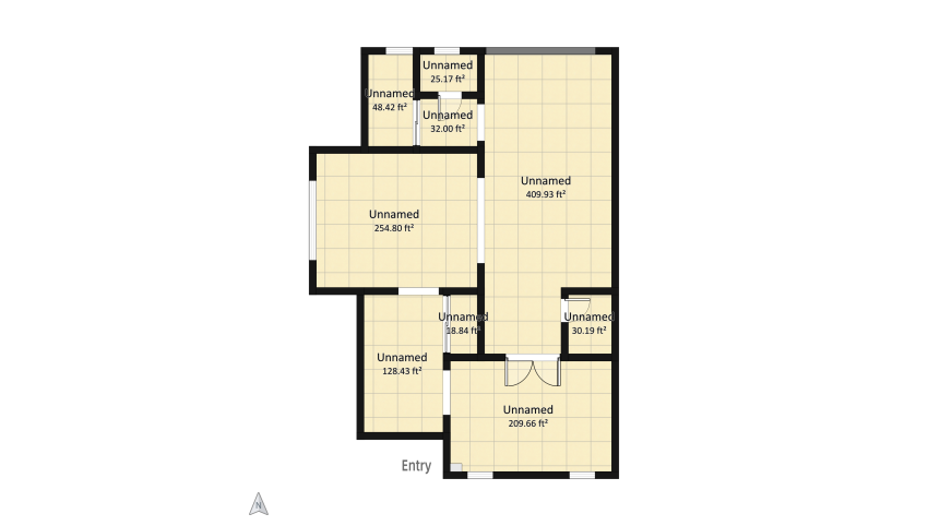 Luxury Cottage floor plan 213.08