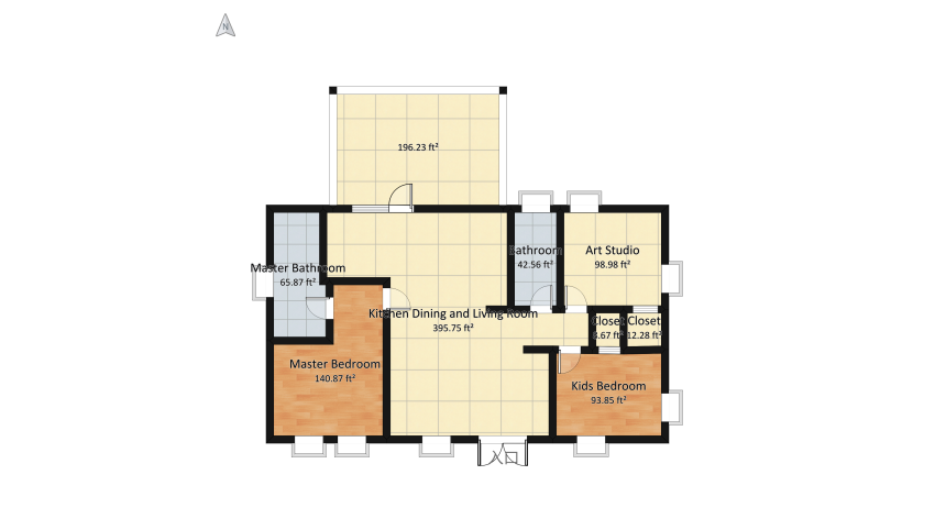 Mini Cottage (12/23/21) floor plan 112.9