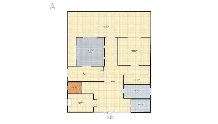 Dream house floor plan 1195.73