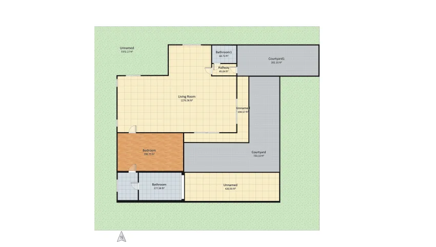 Musician's Condominium and Studio floor plan 1001.45