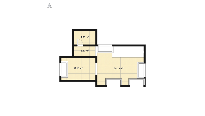 INDUSTRIAL HOUSE floor plan 114.81