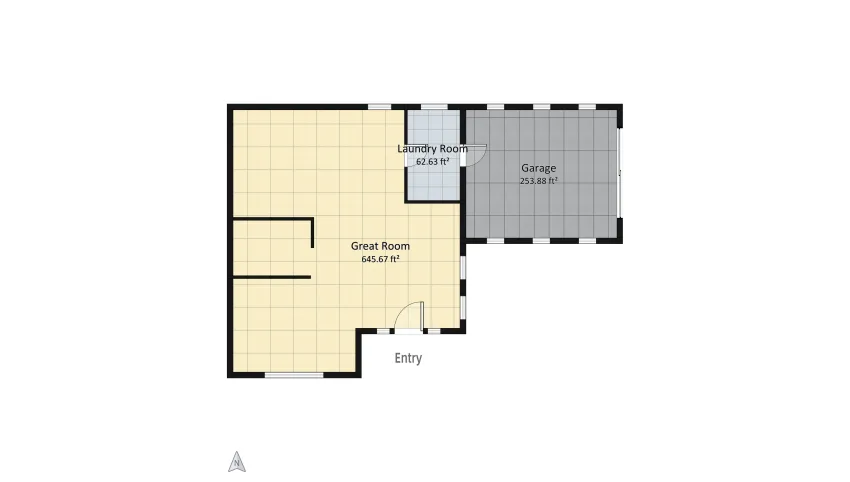 Modern Farmhouse floor plan 152.89
