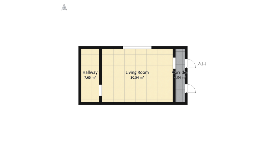 living room - desert floor plan 47.96