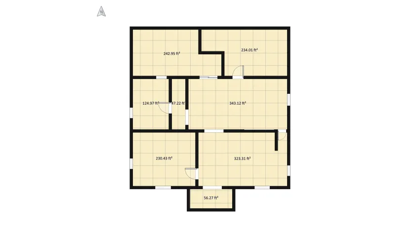 Lydius House floor plan 166.69