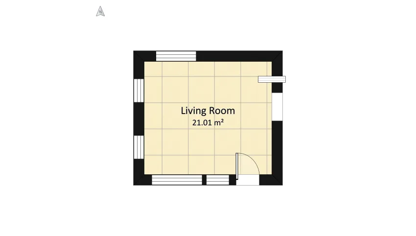 Case Study Living Room Submission Renee Robinson floor plan 24.91