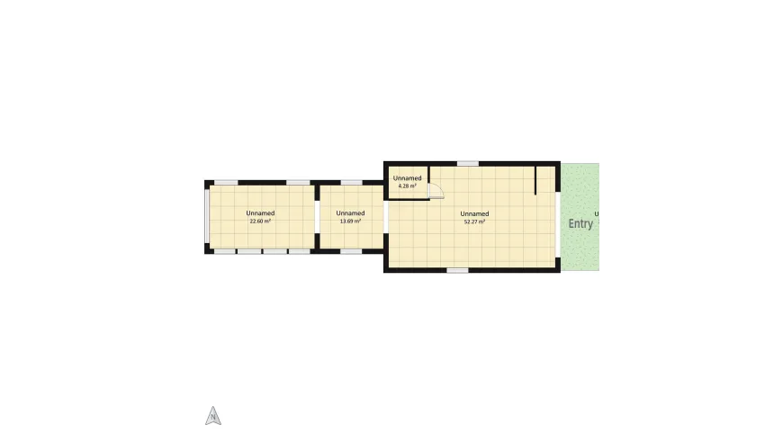 Fire station converted into a home floor plan 651.87