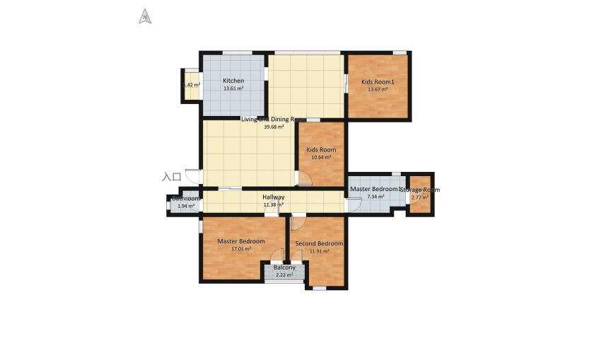 our  home <3 floor plan 153.96