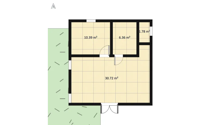 Small House. floor plan 164.35