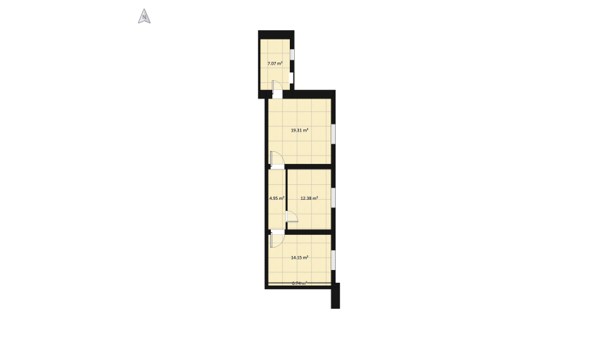 New Home floor plan 69.83