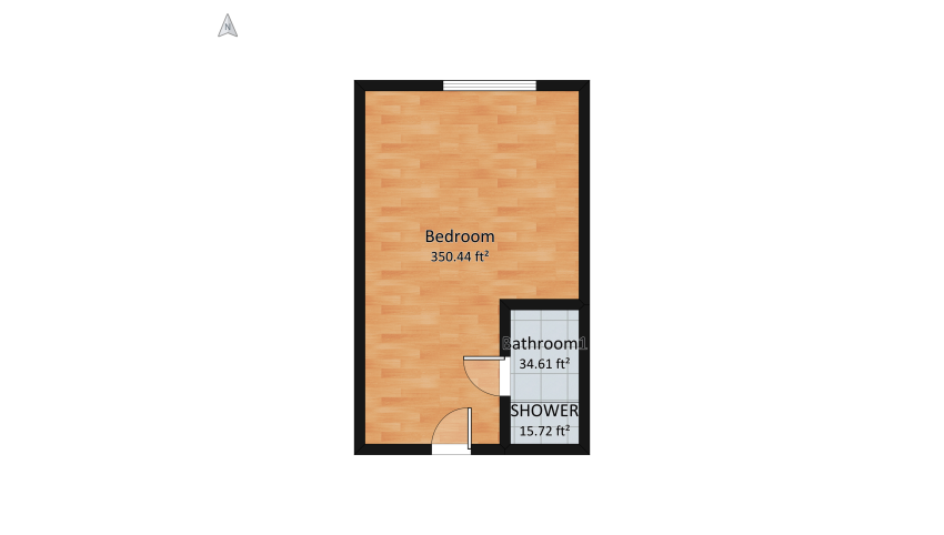 Hotel Suite floor plan 41.52