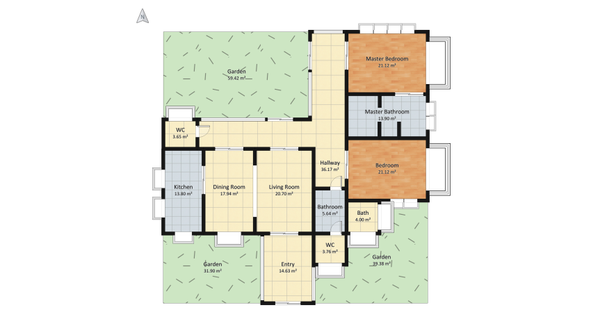 Japanese Home floor plan 331.84